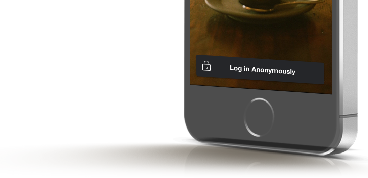 Log in Anonymously